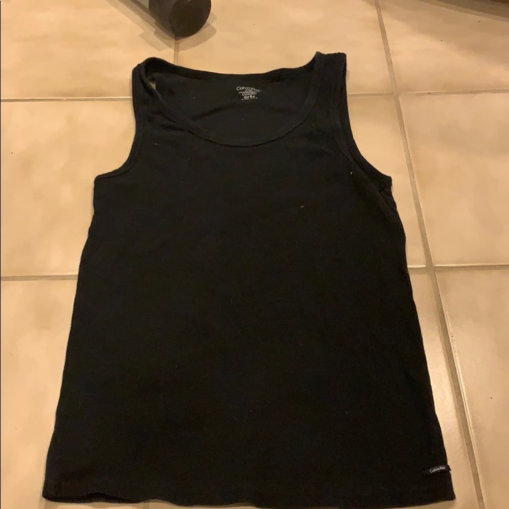 Black Calvin Klein Tanktop